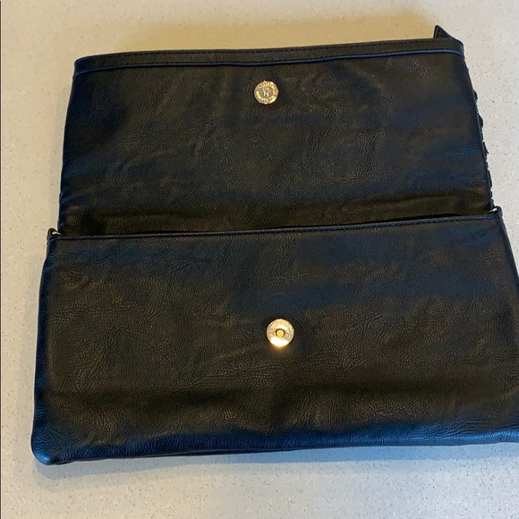 ALDO Black Clutch Handbag - Picture 2 of 3
